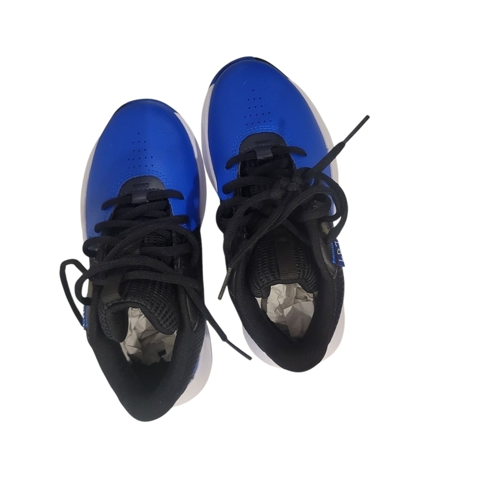 Under Armour Kids' Black and Blue Sneakers - Picture 3 of 6